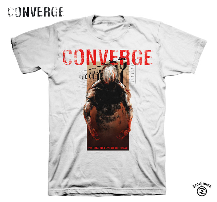 Converge / コンヴァージ - I'LL TAKE MY LOVE Tシャツ(ホワイト)